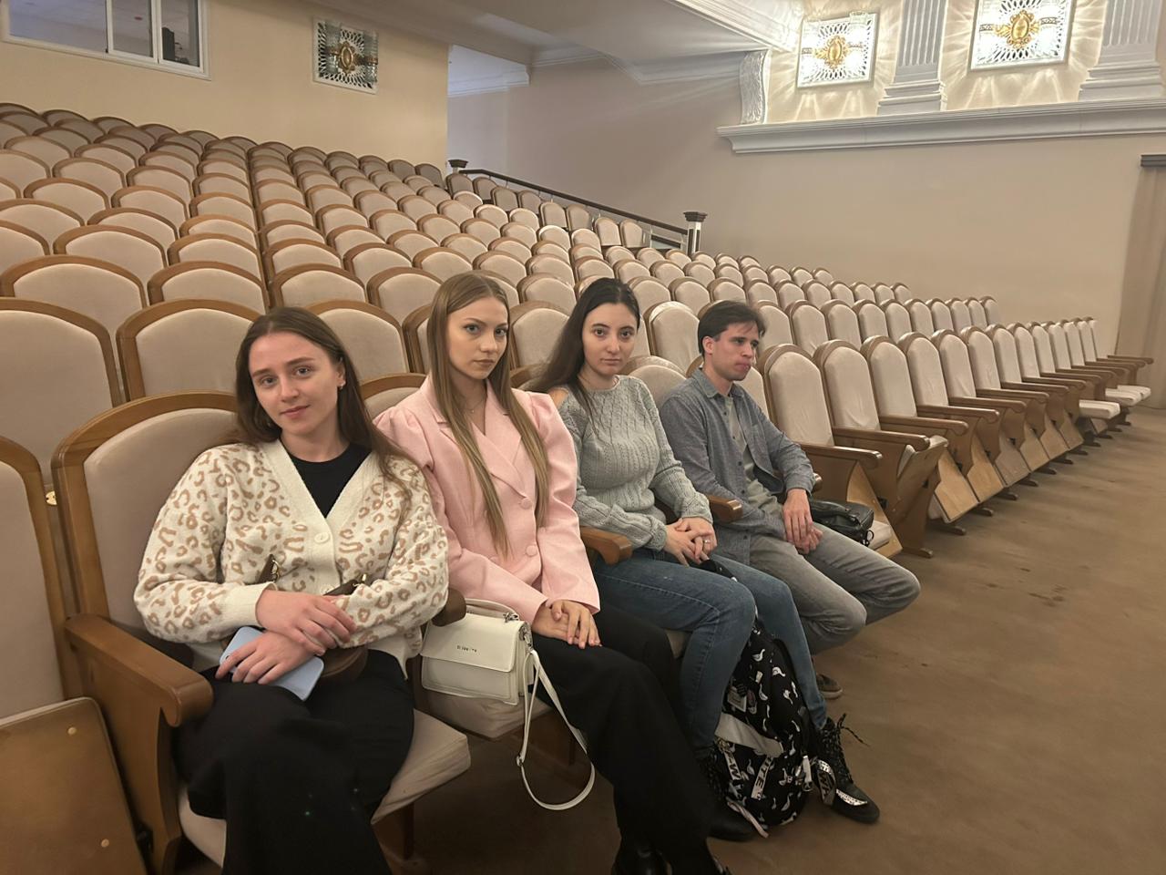 Группа 23ФПИ1 на концерте Сергея Митрофанова